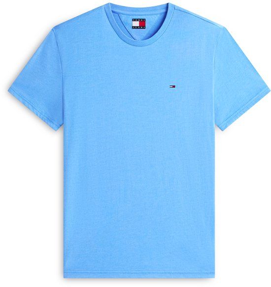 Tommy Jeans T-shirt Tjm Xslim Jaspe Htr Tee Ext Dm0dm20363 C38 Blue Twilight Mannen Maat - S