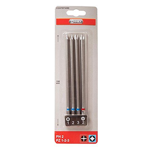 Connex COXT973290 Bitset - 4-delig - 150 mm - PH/PZ