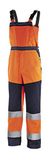teXXor 4335-62 Buffalo Zichtbare Tuinbroek, Maat 62, Warnorange/Marineblauw