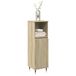 vidaXL Armoire de salle de bain 30x30x100 cm bois traité couleur chêne Sonoma