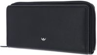 Golden Head Leren portemonnee Polo RFID Protect RV-Damenbörse 2803 Schwarz zwart