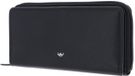 Golden Head Leren portemonnee Polo RFID Protect RV-Damenbörse 2803 Schwarz noir