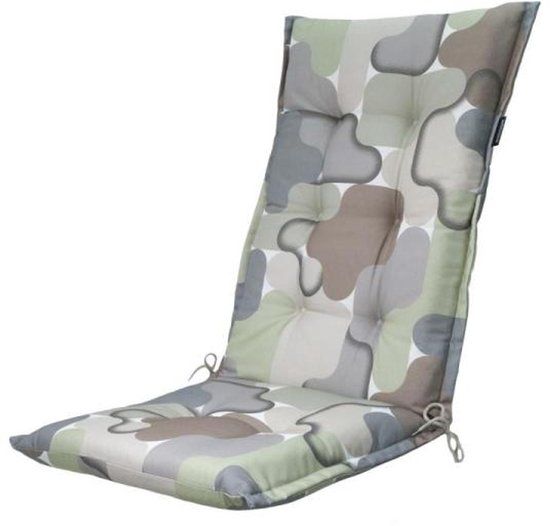 Madison Kussen hoge rug ca.123x50cm Grafi sage
