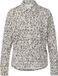 s.Oliver - Elastische jersey blouse - Dierenprint - Zwart - Maat 46