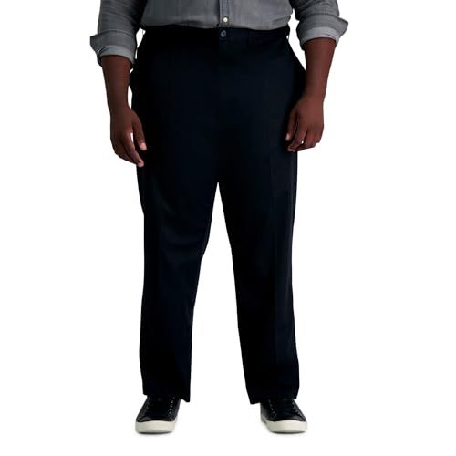Haggar Men's Casual Pants - Black - 2XS