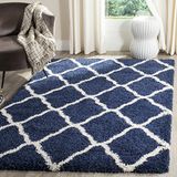 Safavieh Vloerkleed Kate Navy Blauw Polypropyleen 91x152 cm