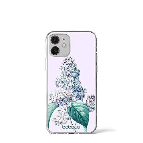 BABACO ERT GROUP Mobiele Telefoonhoesje voor iPhone 12 Mini - Babaco Flowers 024 - TPU