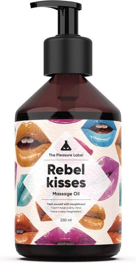 The Pleasure Label Rebel Kisses massage olie