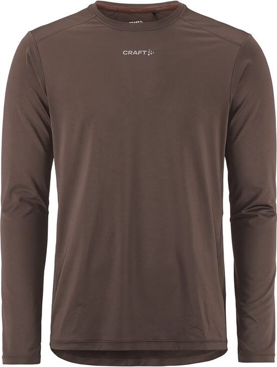 Craft Adv Essence Ls Tee 2 M Heren Sportshirt - Prune