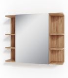 Vicco Fynn Badkamerspiegelkast – 79.6 x 64 cm Krachtige eik goud