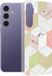 Techsuit Housse arrière en marbre pour Samsung Galaxy S24 Plus - Violet