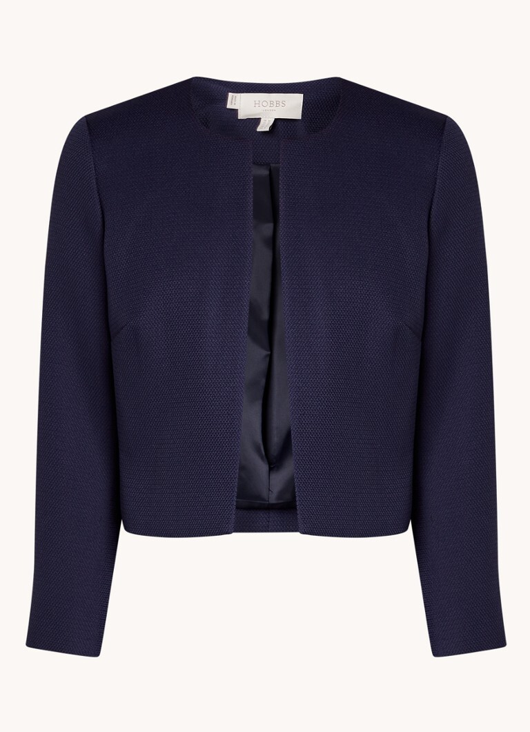 Hobbs Hobbs Elize cropped blazer met structuur