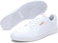 Puma Shuffle Sneakers Dames Wit/Goud Maat 38