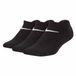 Nike Kids Rn0011 Invisible Socks 3 Pairs Black EU 23 1/2-27 Boys, Girls