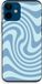 Case Company® - iPhone 12 mini Case - Swirl Blue - Bio-degradable - Back Cover