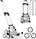 Chariot de transport Goodivery avec roues triangulaires pour escaliers, 150 kg, argent