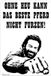 Blechwaren Fabrik Braunschweig Bud Spencer Plaque en fer-blanc Cheval Poing 20 x 30 cm