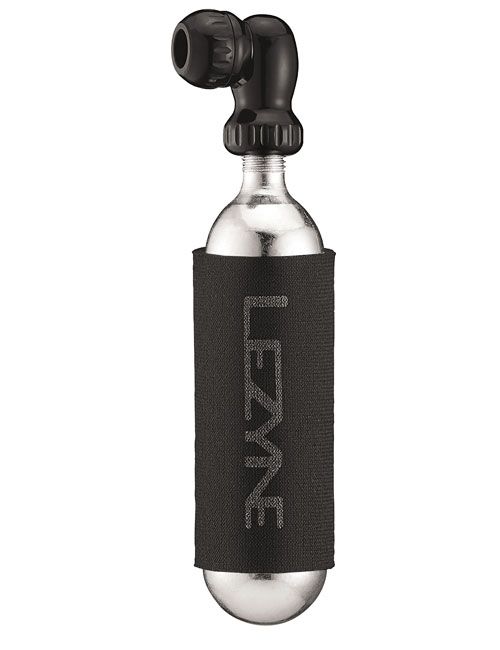 Lezyne Twin Drive CO2 - Minipomp - Aluminium - Zwart - A1113183