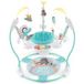 Coast Baby Sky Jumperoo aide à la marche avec hauteur réglable, jouets et boîte à musique, chaise gonflable avec siège pivotant à 360°, centre d'activités pour bébés à partir de 6 mois, chargeable jusqu'à 12 kg
