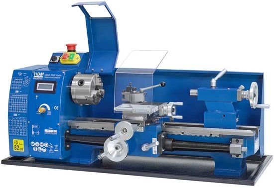 HBM metaaldraaibank 210 x 400 Vario (Incl. Snelwisselhouder met 4 houders)