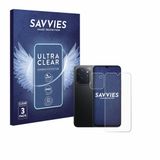 Savvies Screenprotector voor Xiaomi Poco C85 (Voor+Camera) - Folie Beschermfolie transparant 6 Stuks