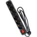 Zenitech Multiprise 6V avec interrupteur 1,4M -3G1,5-HO5VV-F Noir