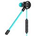 Hiditec Taiko - In-ear Gaming Headset - Wired - Black/Turquoise