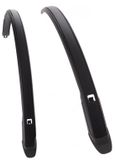 M-wave Spatborden Set Mud Max II 28 Inch Zwart