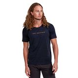 Craft T-shirt Adv Gravel SS Tee Heren Zwart/Melange Katoen Maat S