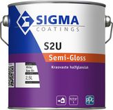 Sigma Buitenverf S2U Semi Gloss 2.5 liter wit