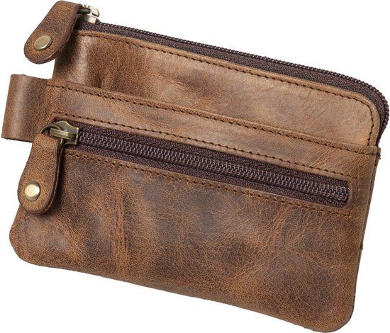 Alassio sleuteletui - leer - bruin - JU-42242