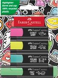 Faber-Castell 254690 Graffiti Neon Markeerstiften, set van 4 stuks
