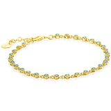 ZINZI Verguld Zilveren Armband ZIA2893BG