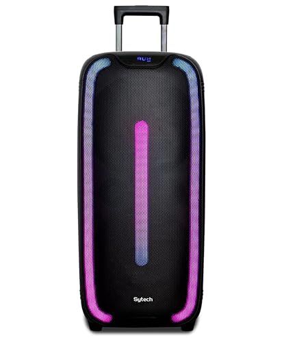 Sytech Fusion Flow SY-XTR58BT Portable Speaker - 2 x 80W / 240W - Black