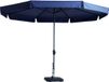 Madison - Parasol Syros - Rond - 350cm - Blauw