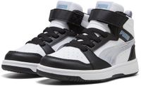 PUMA Puma Rebound V6 Mid Space Belle AC+ PS Meisjes Sneakers - PUMA Black-Lilac Crush-PUMA White
