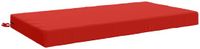 vidaXL - Zitkussen - SOEST - 100% Polyester - Rood - 120 x 60 x 10 cm