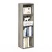 Furinno PASIR boekenkast met 4 niveaus, open planken, Frans eiken