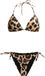 Protest Prtfolta – Triangle bikini set Dames – Koordsluiting – Uitneembare vulling – Fudgecamel