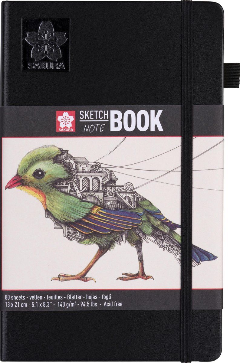 Sakura schets/notitieboek - 8712079448516