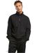 Brandit Tactical Sweatshirt Troyer Sweatshirt met capuchon voor heren, zwart., L