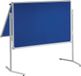 MAUL Presentatiebord MAUL pro, klapb, textiel bl., 150 x 120 cm, grijs