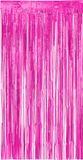 Boland - Foliegordijn Metallic roze