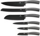 BerlingerHaus Set de couteaux de 6 pièces, anthracite, Collection