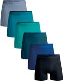 Muchachomalo Boxershorts Heren – 6 Pack – 95% Katoen – Normale Lengte – Heren Ondergoed – Onderbroeken Heren