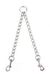Freedog Chaîne métallique Duo 60cm x 3,5mm