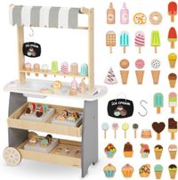 Mamabrum Houten IJswagen met Accessoires