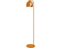Osram DECOR Corolle Vloerlamp, Oranje Metaal & Glas, E27 Versie, 270mm, Textielkabel, Retro stijl