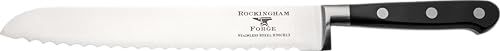 Rockingham Forge FRF 20 cm broodmes, volledig gesmeed, pakkahouten handvat