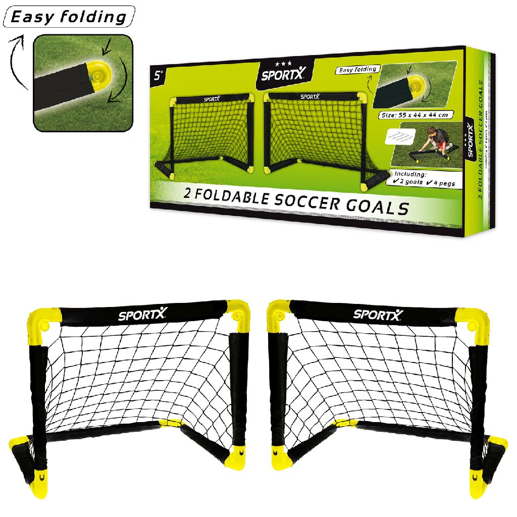 SportX SportX Voetbaldoel Set 2 goals 55x44x44